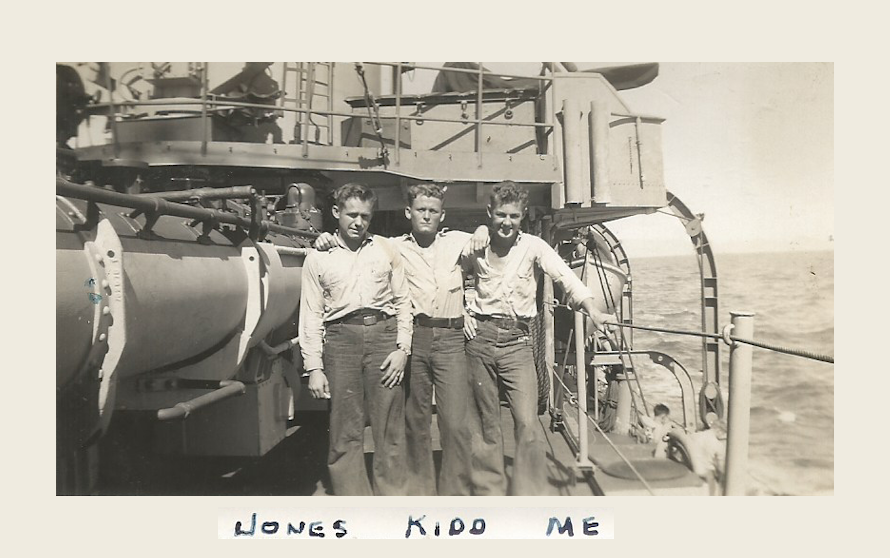 Jones (no additional information), Kidd, Arthur G RM3 44-45 and Mandola Jr, John RM3 44-46