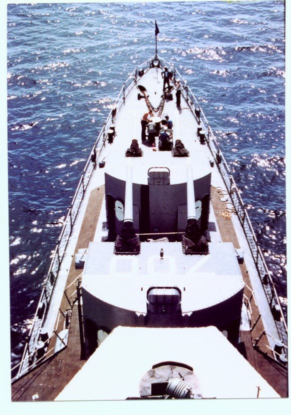 USS Haynsworth Fore