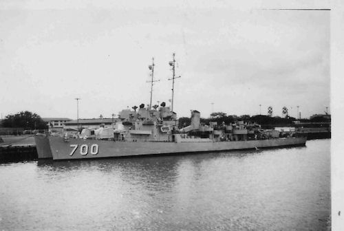 USS Haynsworth at Pearl Harbor-1949