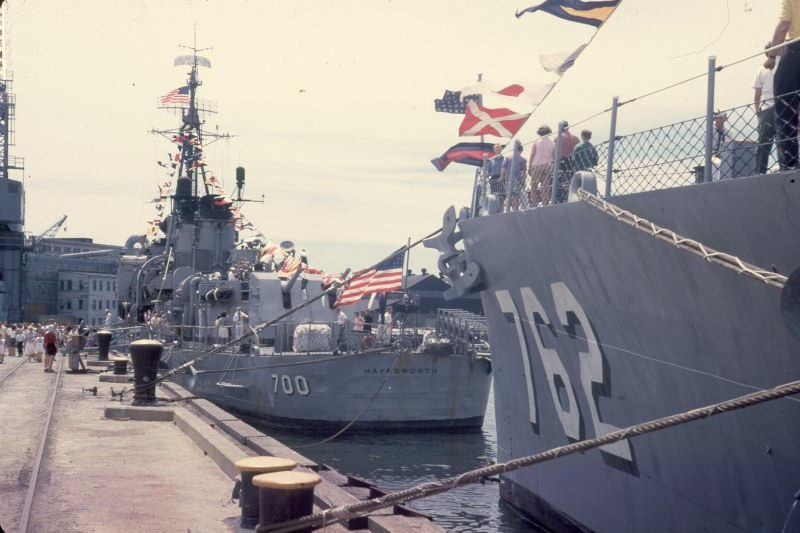 Boston Naval Shipyard July 4 1962