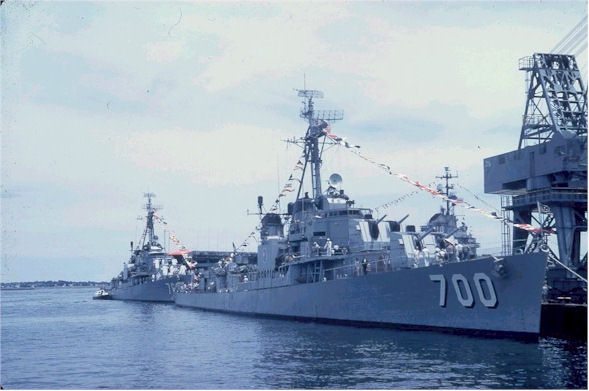 Boston Naval Shipyard July 4 1962