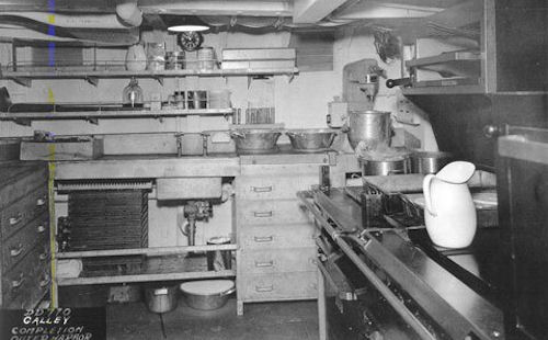 USS Haynsworth - Ships Galley