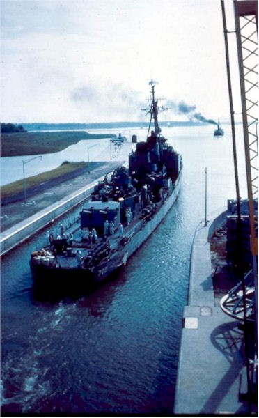 Haynsworth in  the ''Snell'' Lock - Grand Opening of the Saint Lawrence Seaway 1959